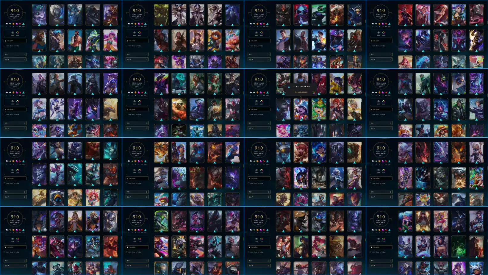 Ảnh LOL TFT VIP  Rank TFT Cao  Thủ 150 Điểm - Rất Nhiều Khung Đẹp 910 Skin - Lv 905 - Full Tướng - Nhiều Hàng Hiệu Đa Sắc 227 Còn Đổi Tên - TFT - TFT VIP Như Ảnh  Thông Tin Hỗ Trợ Đầy Đủ - Bảo Hành 100%